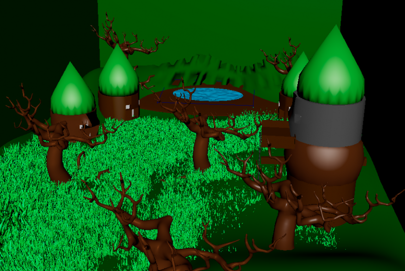 AdrielangelMdendoza_Study_of_TheLegendOfZeldas_Kokiri_Forest